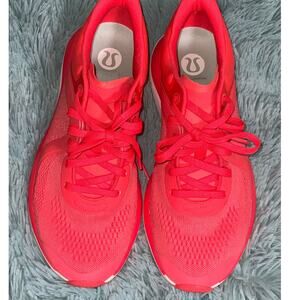 Lululemon Chargefeel Low Neon Orange Workout Shoes - Size 8